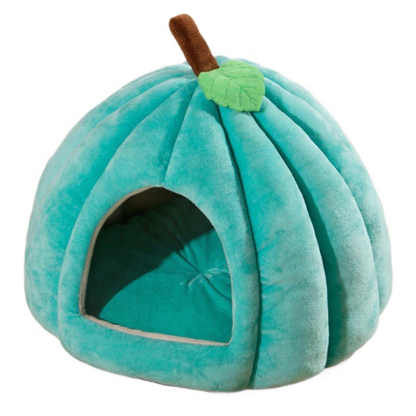🎃 Halloween Pumpkin Cat Cave Bed – Cozy, Warm & Adorably Spooky!