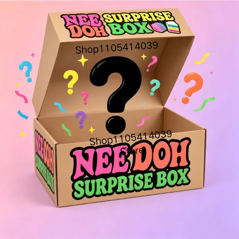 Random 1PC Surprise Blind Box Slow Rebound Squeeze Fidget Toy  Stress Relief Sensory Play Birthday Party Surprise Gift